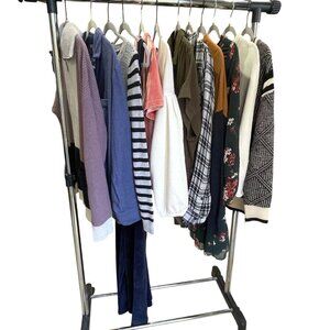 Madewell Sz Small Lot 12 pc Wardrobe Sweater Top Shirt Dress Cord Overalls